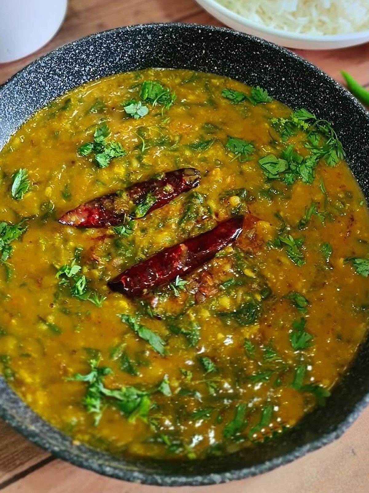 A Dish is served in a bowl