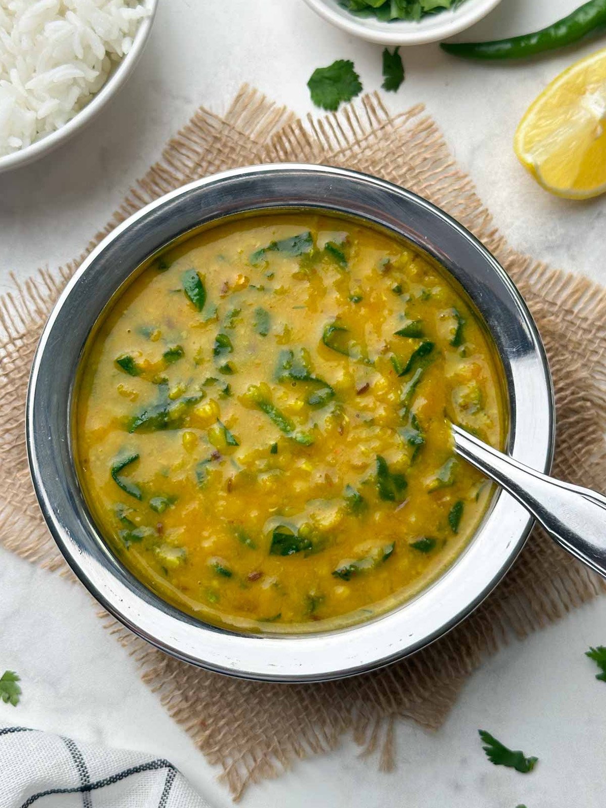 Dal Palak Recipe - Palak Dal