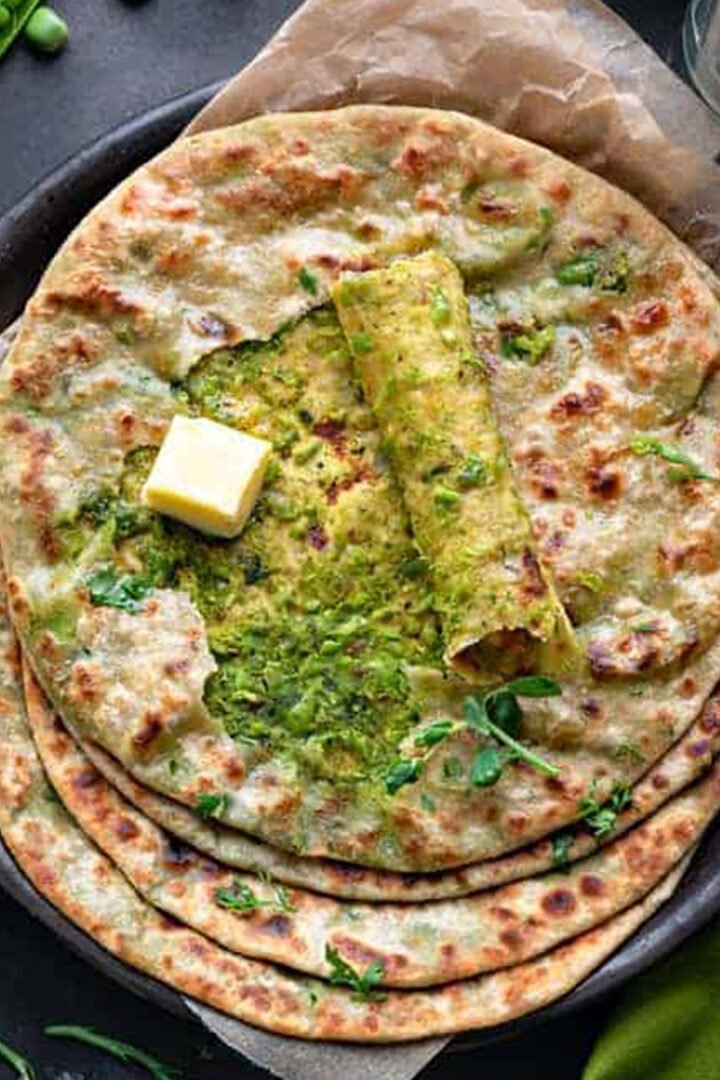 Matar Paratha