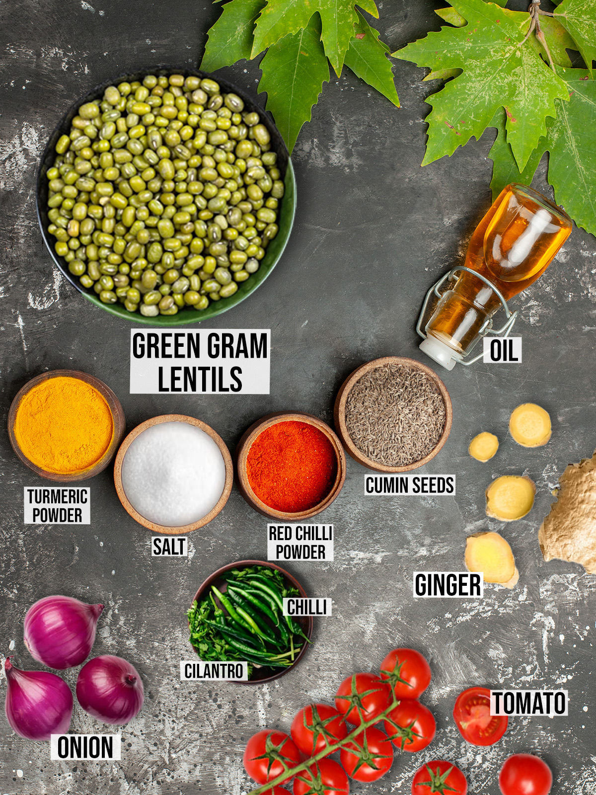 Moong Dal Cheela Ingredients