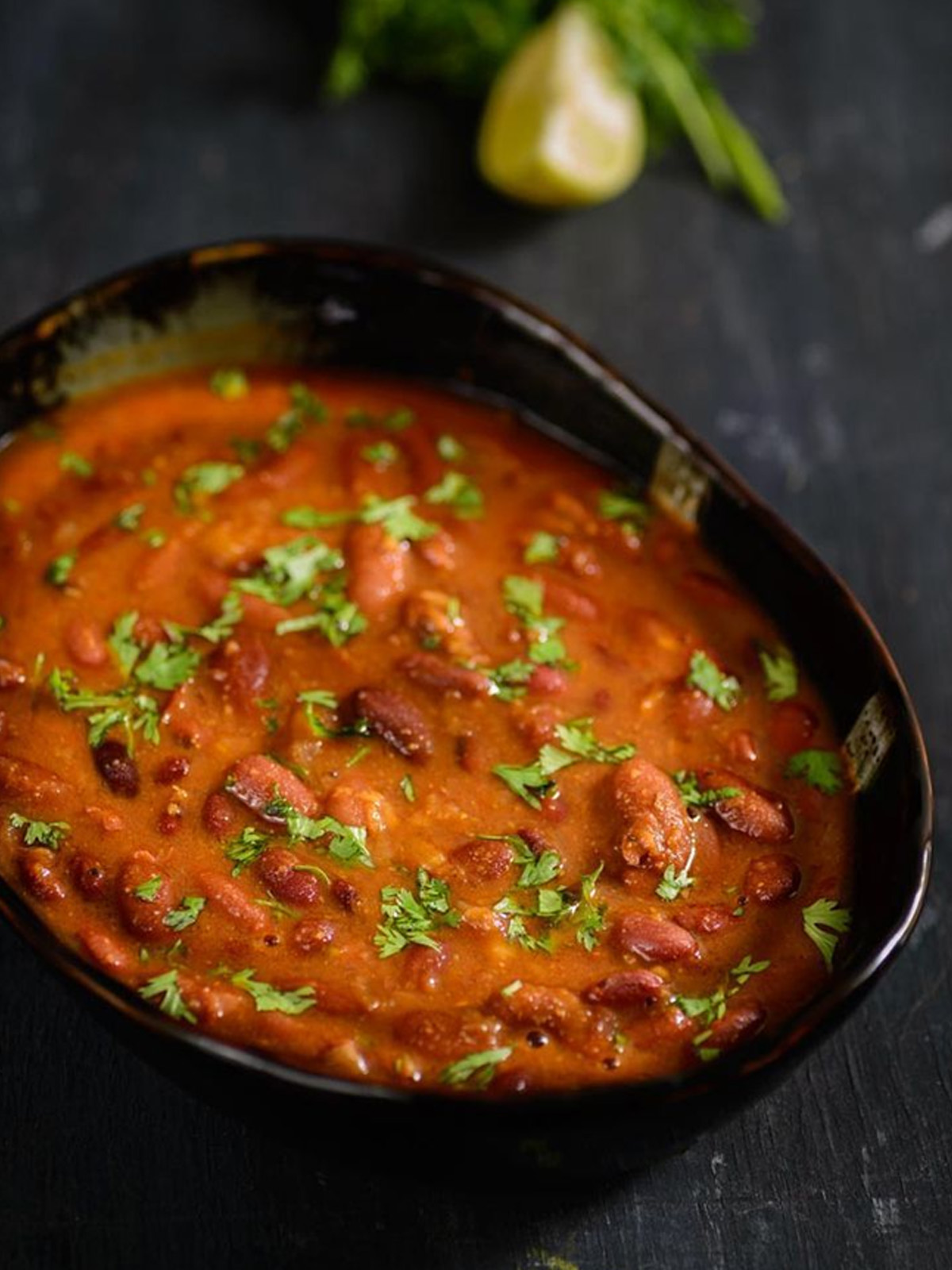 A dish served in a plate