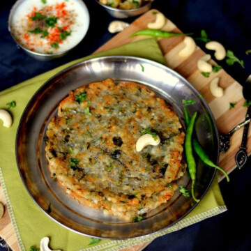 A dish is served in a plate