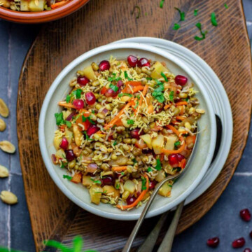 Sprouts Chaat Recipe