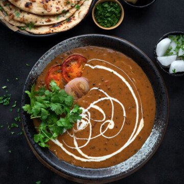 A Dish is served in a bowl