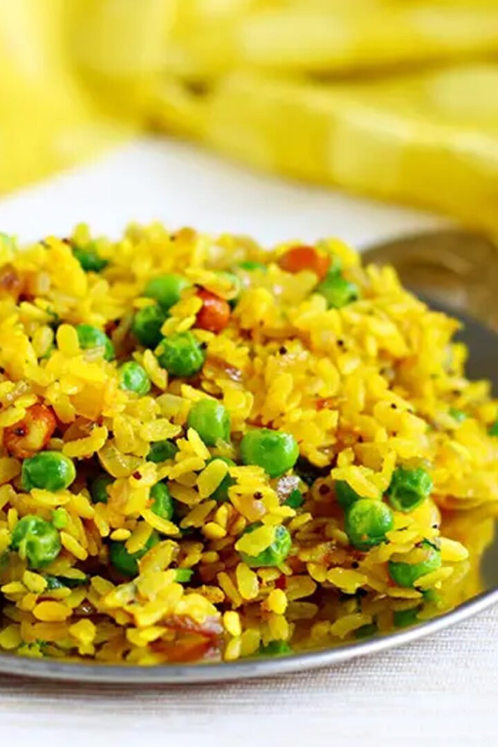 Matar Poha