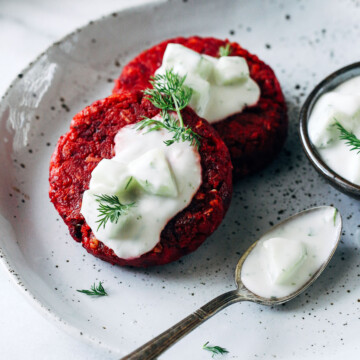 Beetroot Aloo Tikki
