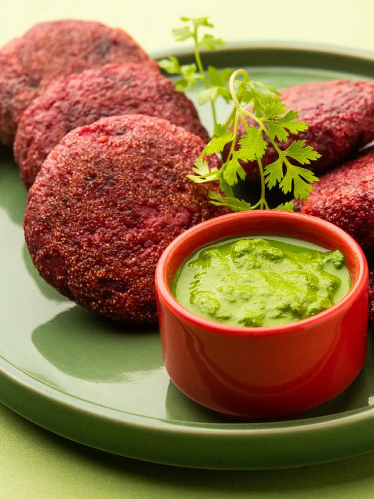 Beetroot Aloo Tikki