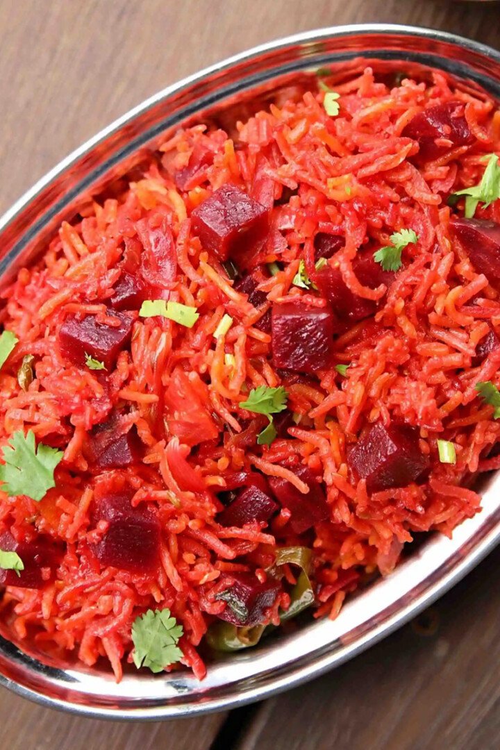 Beetroot Rice