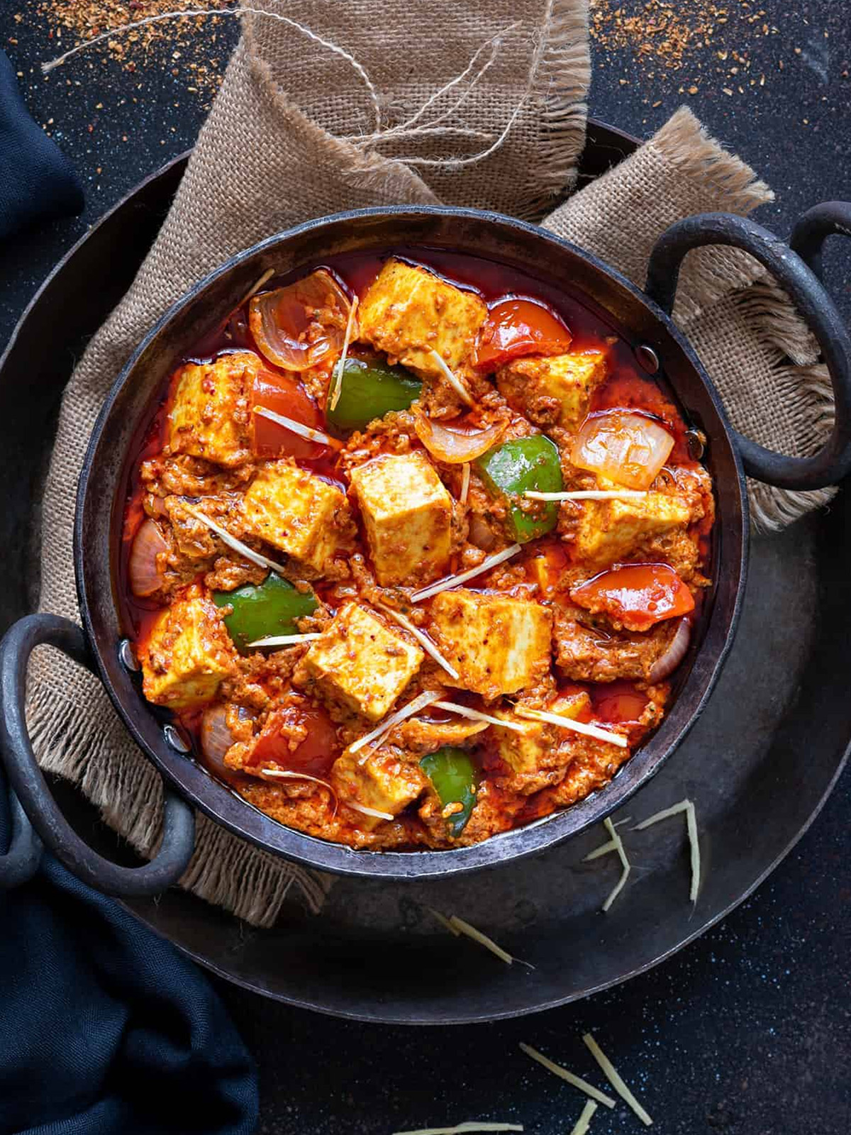 Kadai Paneer Recipe