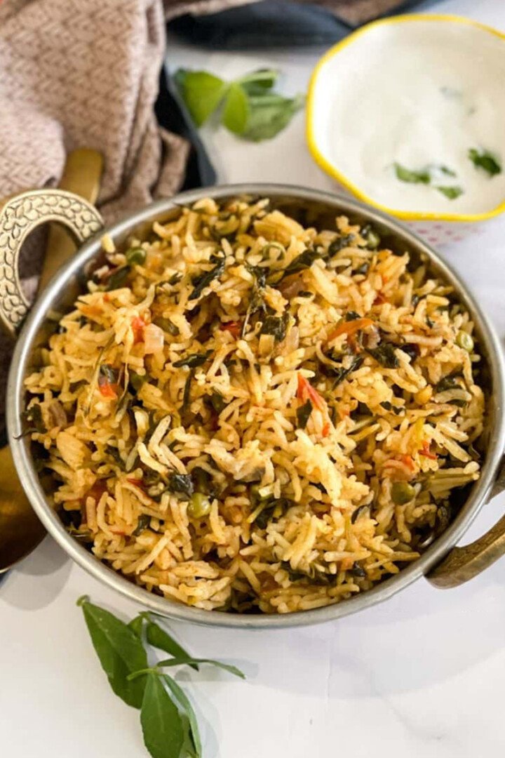 Methi Rice Recipe