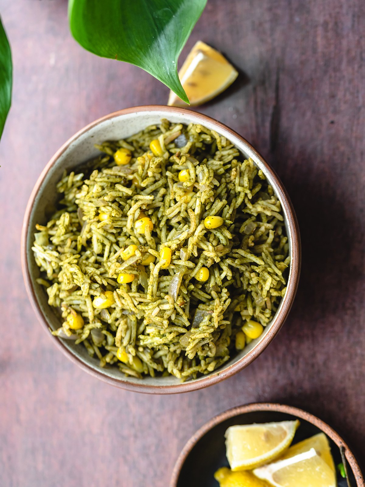 Palak Rice Recipe