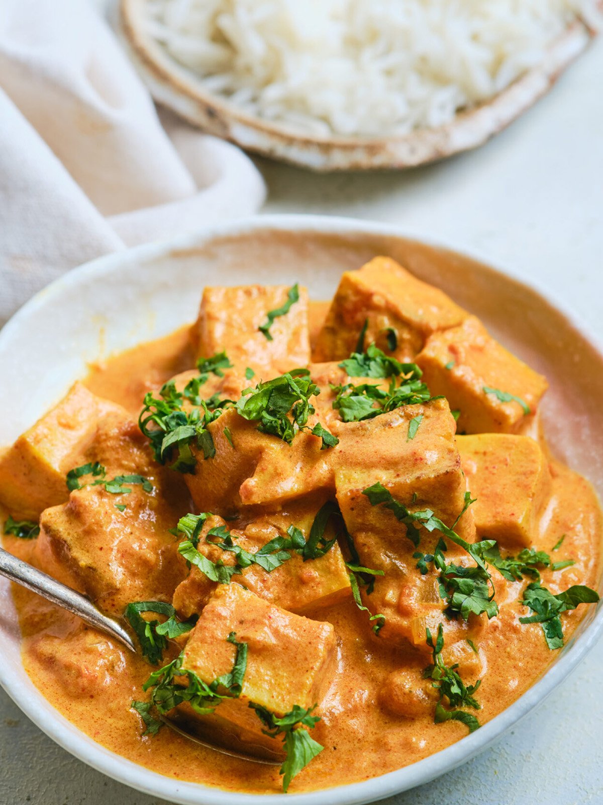 A Recipe is served in a bowl