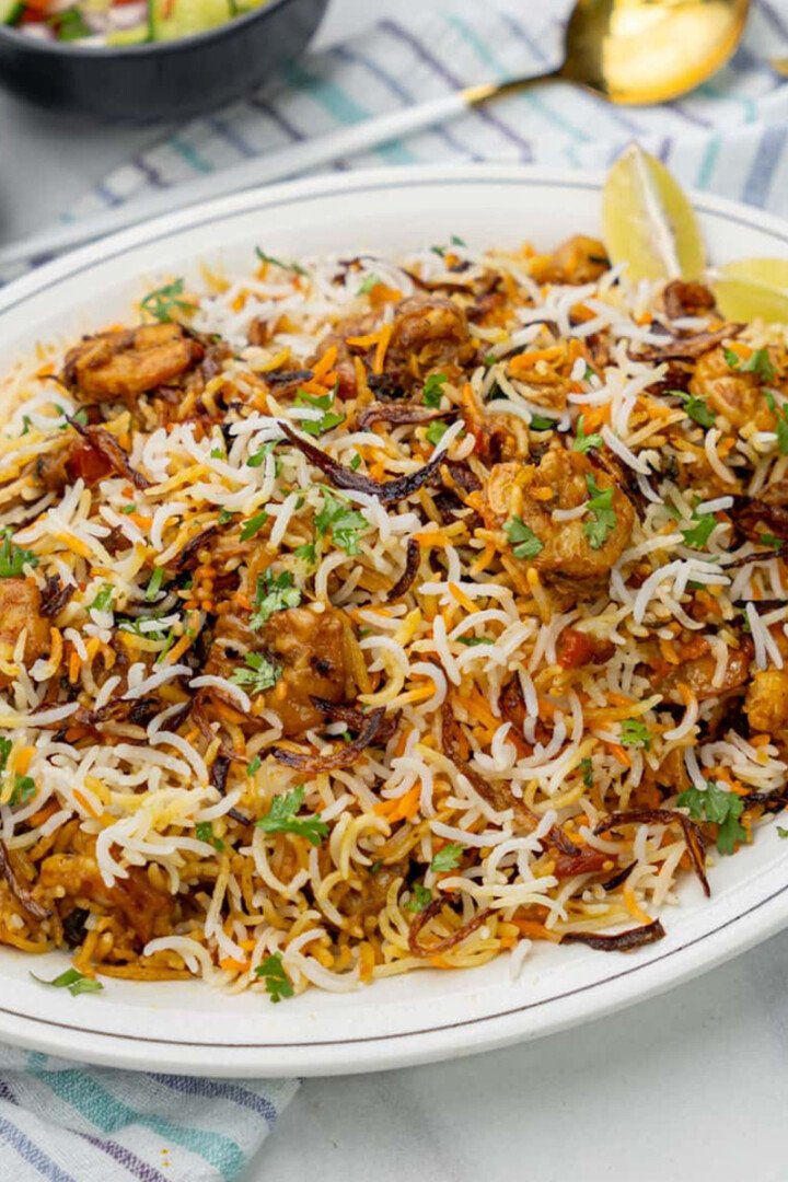 Prawn Biryani