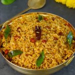 Puliyodarai - Tamarind Rice