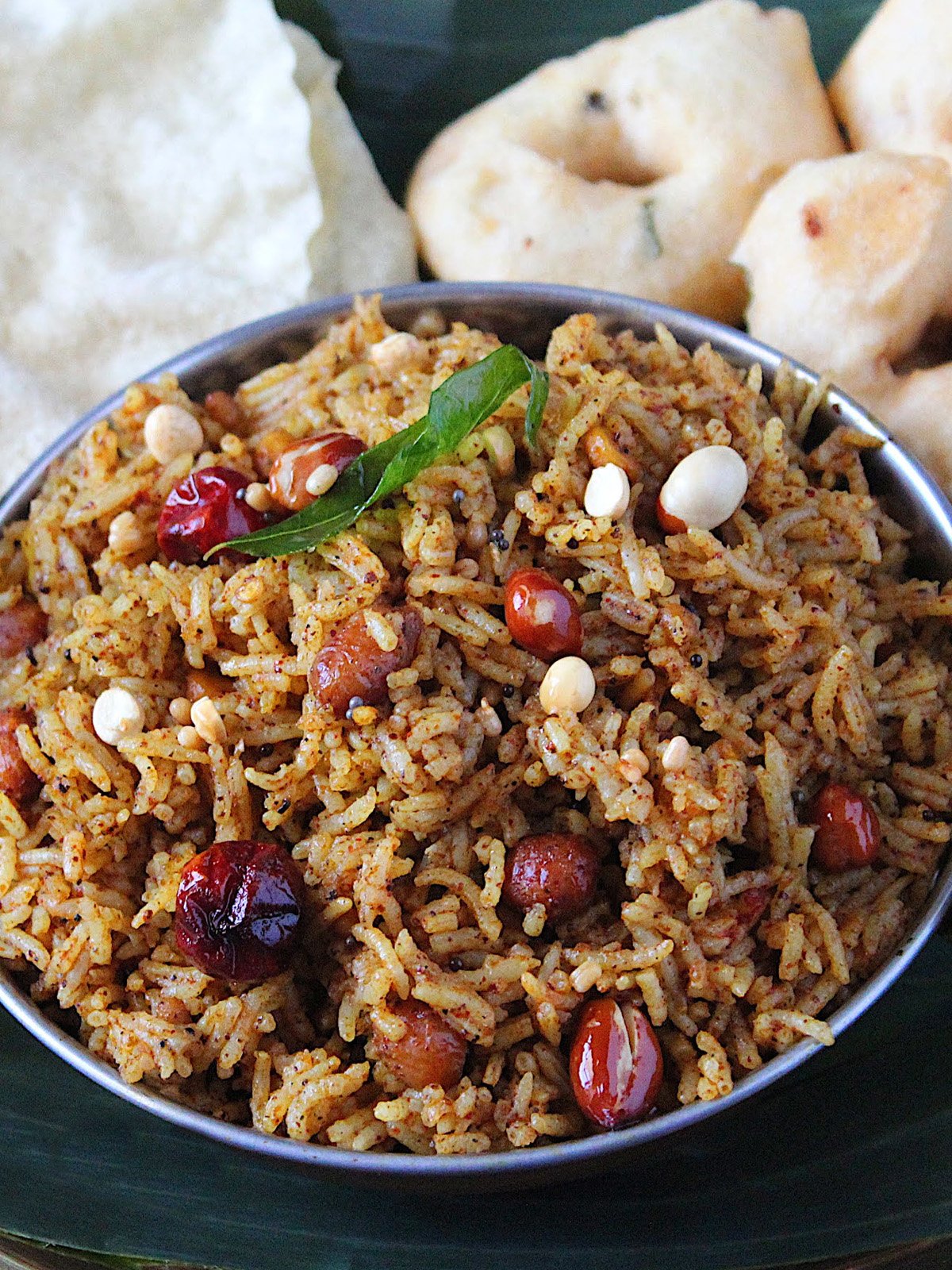 Puliyodarai - Tamarind Rice