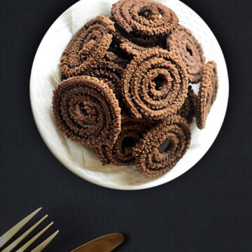 A Recipe served in a plate