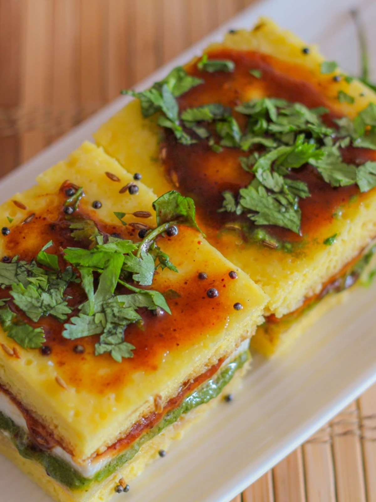 Dhokla Sandwich Recipe