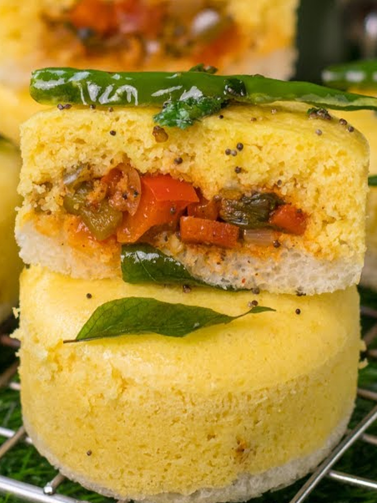 Dhokla Sandwich Recipe