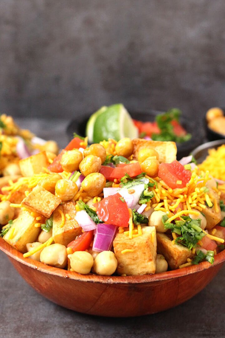 Sweet Potato Chaat Recipe