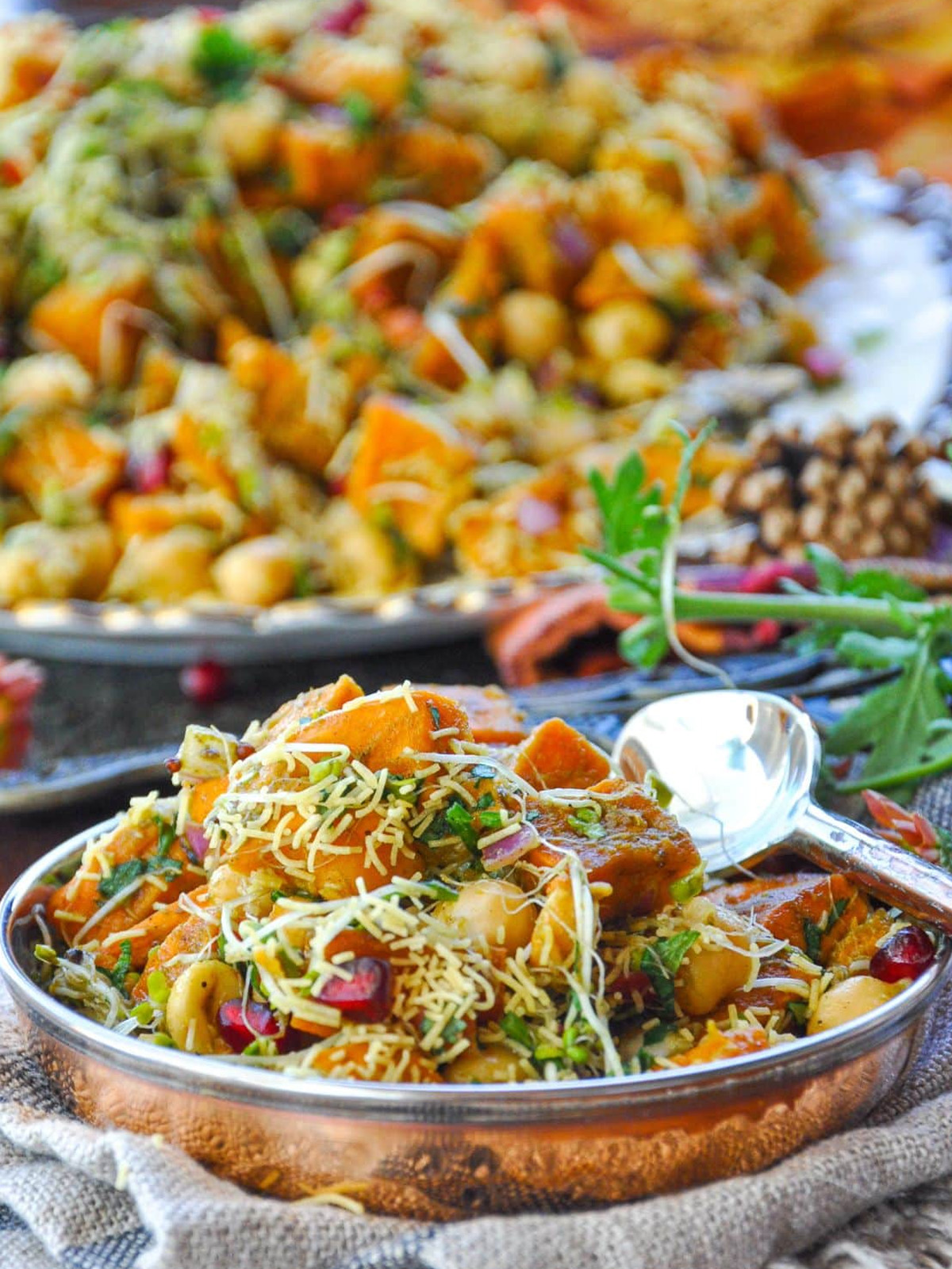 Sweet Potato Chaat Recipe