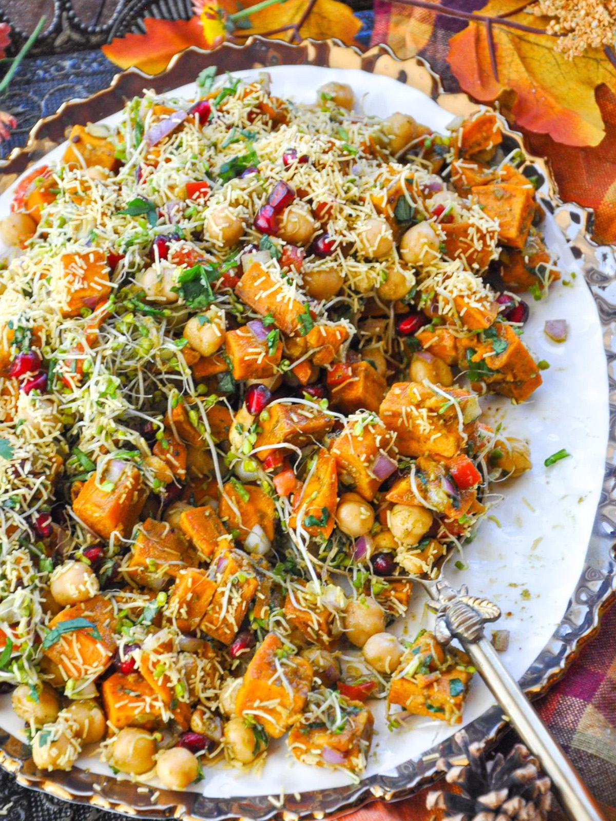Sweet Potato Chaat Recipe