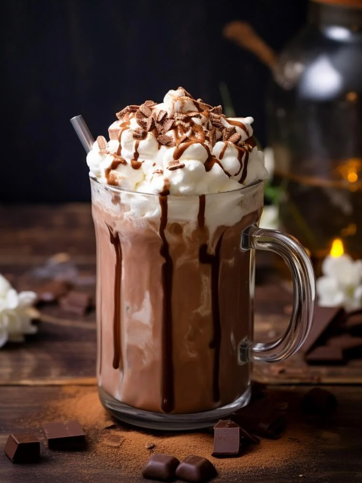 Chai Spiced Hot Chocolate
