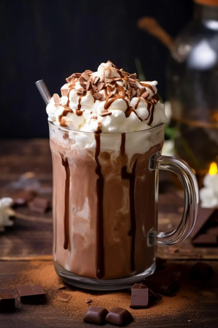 Chai Spiced Hot Chocolate