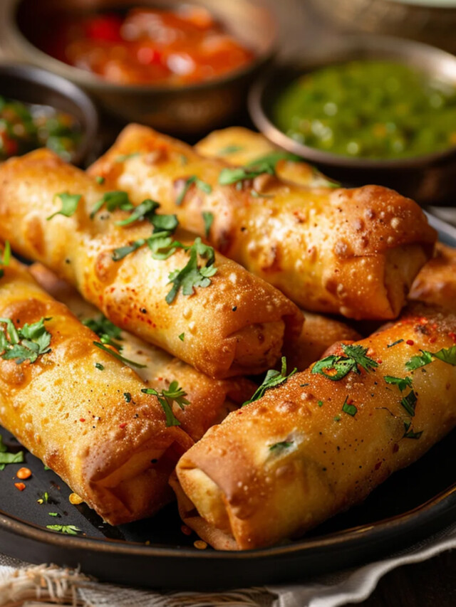 Craving Something Tasty? Try the Paneer Bread Roll!