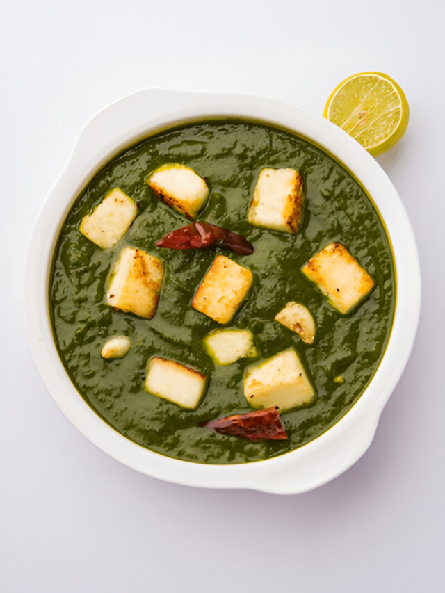 Deliciously Healthy Palak Paneer in Minutes