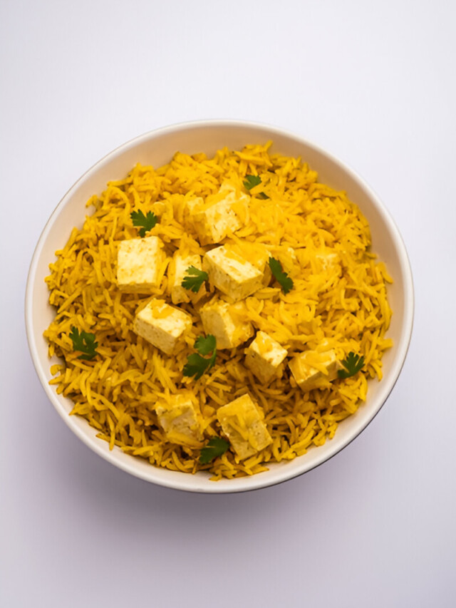 Wholesome Paneer Pulao You Can Make in 20 Minutes!