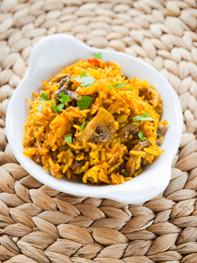 How to Make Perfect Mushroom Biryani Every Time