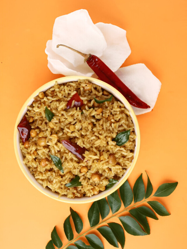 South India’s Favorite Tamarind Rice Puliyodharai Perfection!