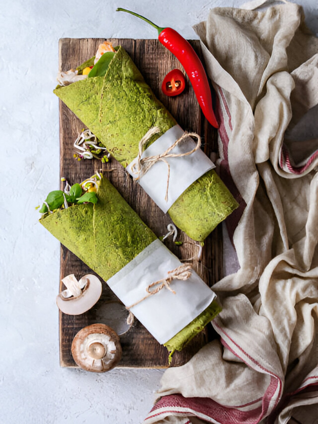 Palak Paneer Roll Magic!